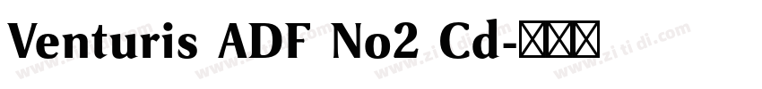 Venturis ADF No2 Cd字体转换 Venturis ADF No2 Cd字体转换